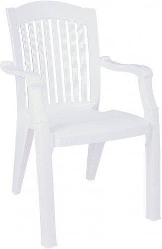 Кресло пластиковое Classic White