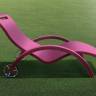 Шезлонг-лежак пластиковый Serendipity Chaise Outdoor S110 1800х600х1000 мм