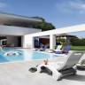 Шезлонг-лежак пластиковый плавающий Serendipity Chaise Floating S130 1800х600х1000 мм
